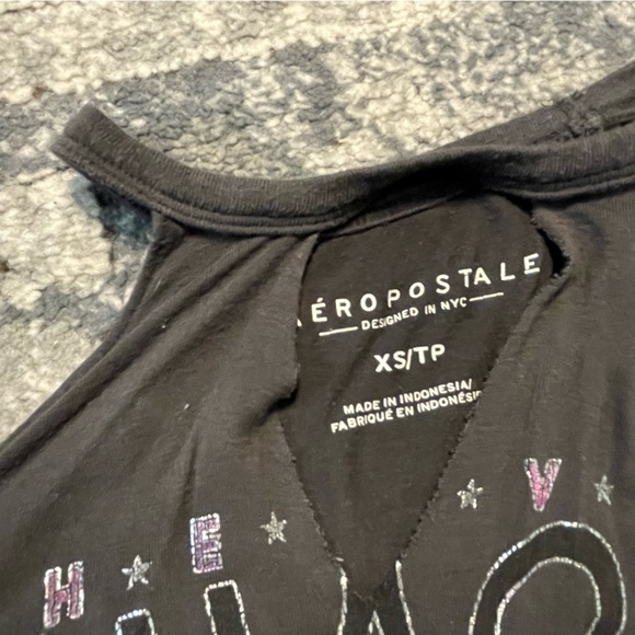 Aeropostale open shoulder shirt XS - Picture 2 of 2